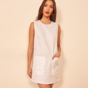 NWT Reformation Max Dress in White